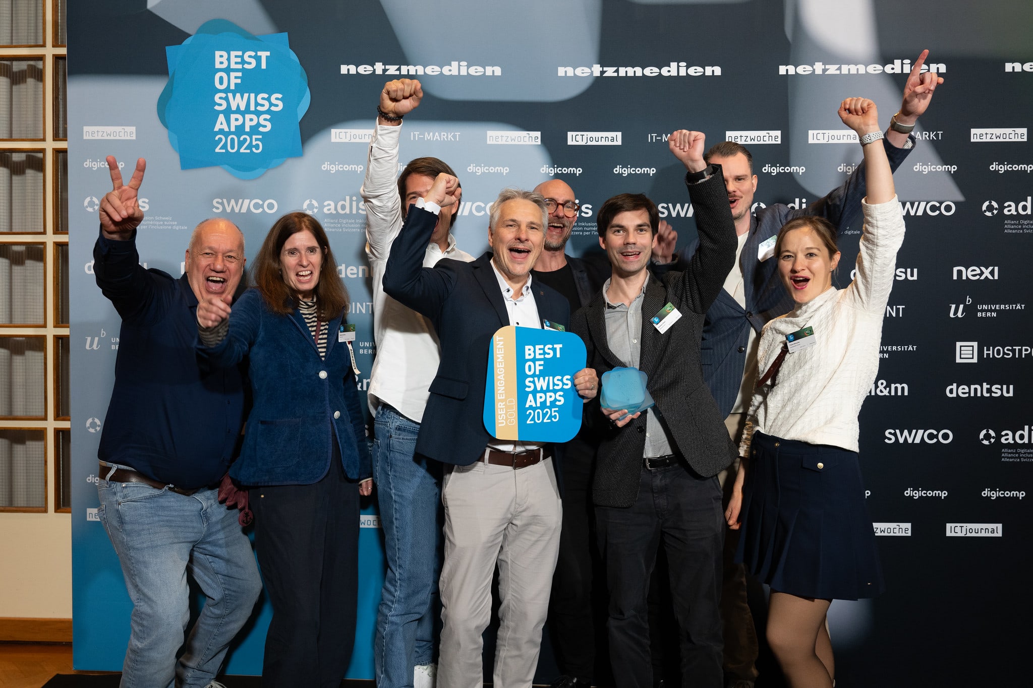 Nordic Challenge "Everyone runs long": Gold at Best of Swiss Apps 2025