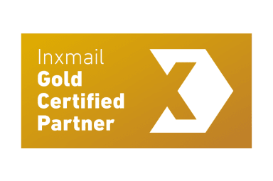 Logo Inxmail Gold Certified Partner