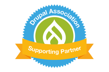 Logo Drupal Association Supporting Partner