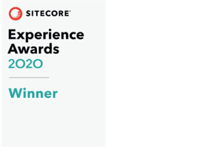 Logo Sitecore Experience Awards 2020 Winner