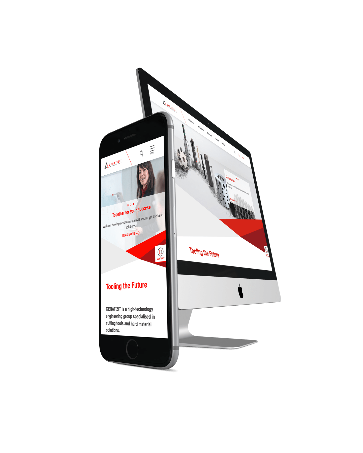 CERATIZIT Corporate Website Mobile