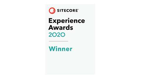 Logo Sitecore Experience Awards 2020 Winner