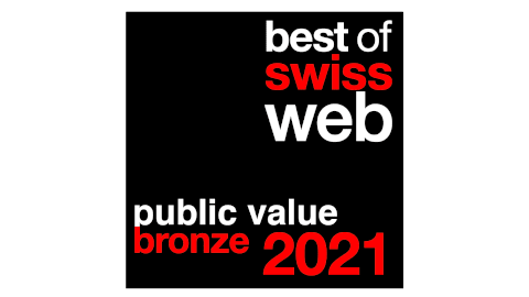 Logo Best of Swiss Web 2021 Public Value Award