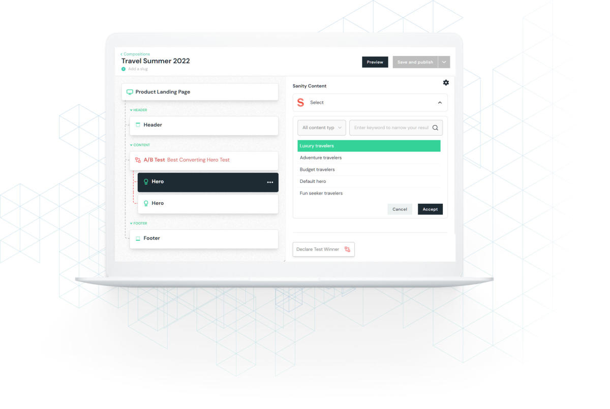 sanity and uniform A/B testing