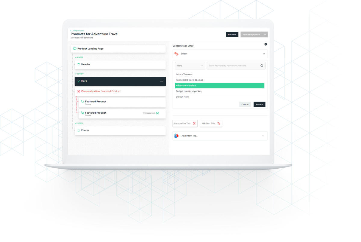 commercetools and Uniform A/B testing