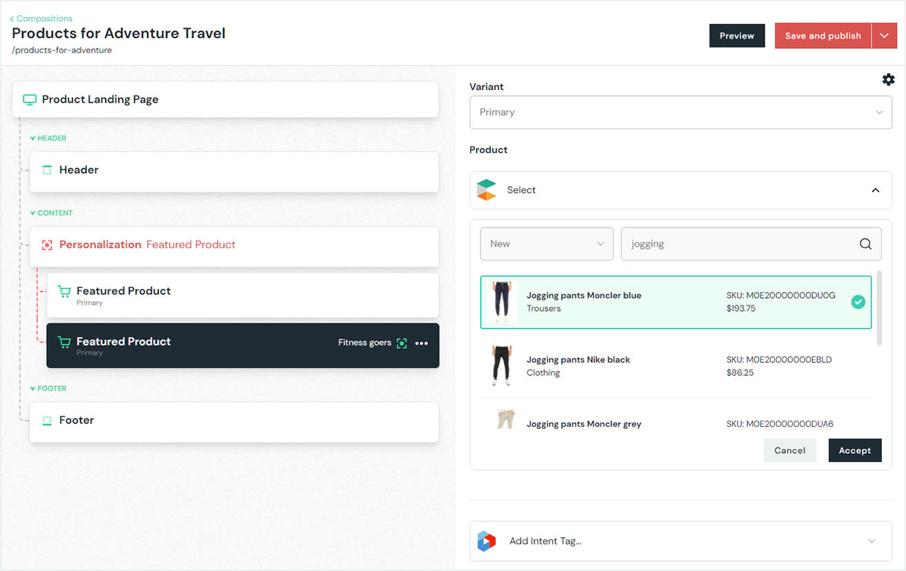 commercetools and Uniform personalization