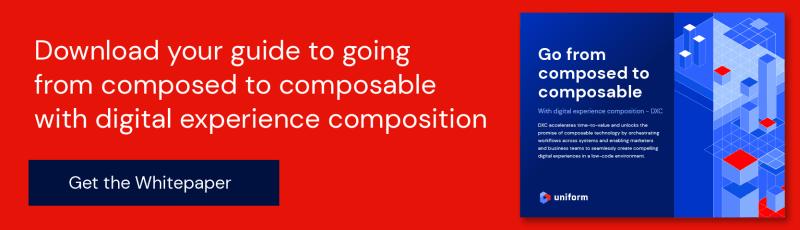 Composed to composable