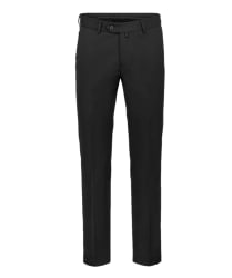 Uniformsbukse herre, smal modell, sort