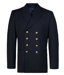 Offisersjakke sjø, herre, mørk marine