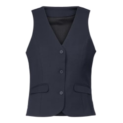 Uniformsvest, dame, mesh rygg, marine