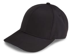 UP Caps m/ refleks, unisex, sort, one size