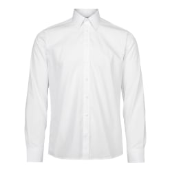 Classic skjorte slim, hvit, lang erm