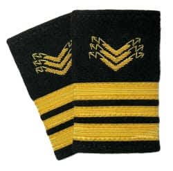 Hylse, elektriker, 2,5 stripe gull