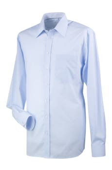 Skjorte Business Twist, lys blå, lang erm