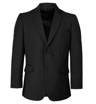 Blazer herre, 2 splitter, sort