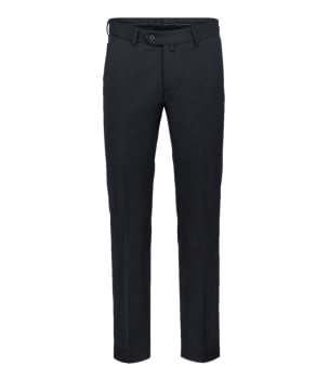 Uniformsbukse herre, smal modell, mørk marine