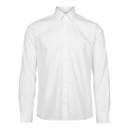 Skjorte Business Selje, slim modell, lang erm, hvit
