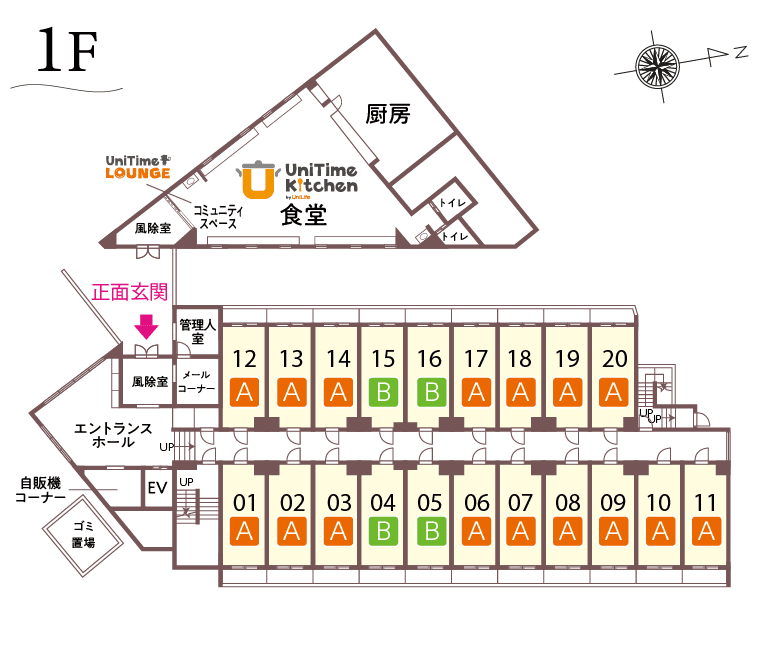 1F