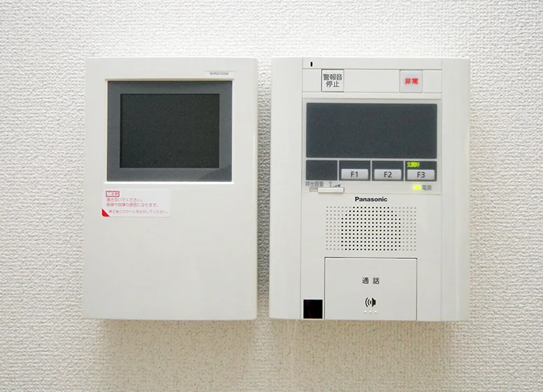 モニター付きインターフォン