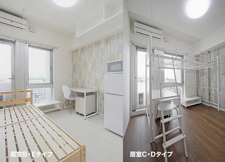 全室・家具家電付き