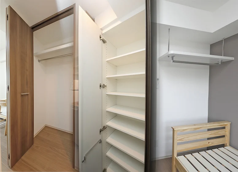 クローゼット・吊棚等収納