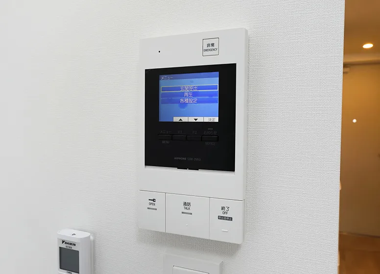モニター付インターフォン