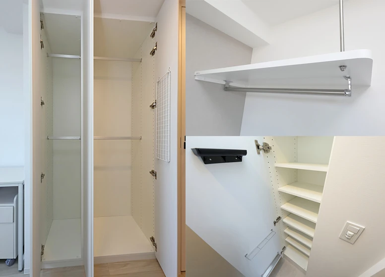 クローゼット・吊棚等収納