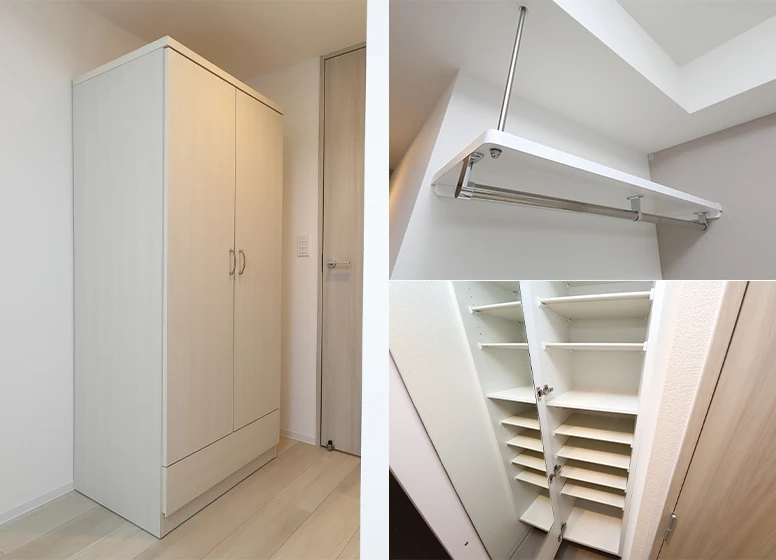 クローゼット・吊棚等収納