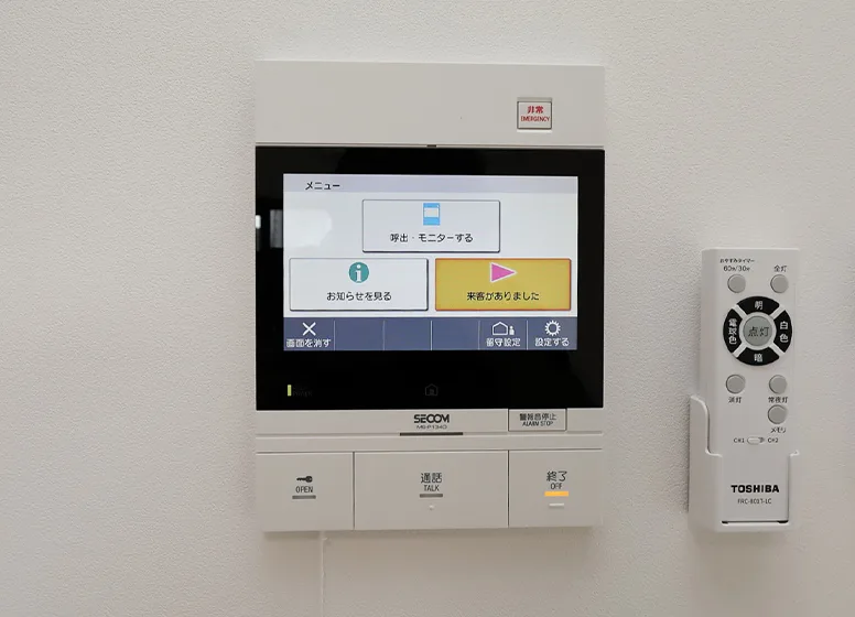 モニター付インターフォン