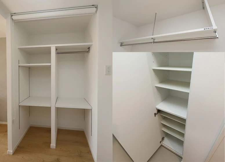 クローゼット等収納