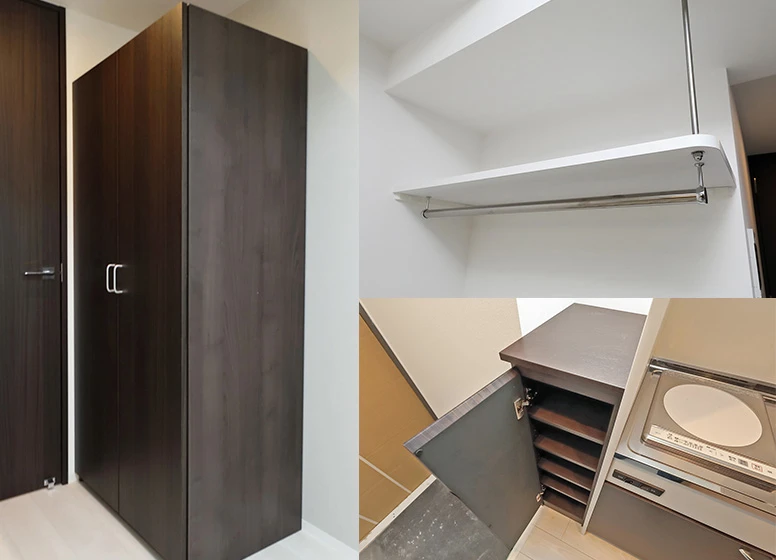 クローゼット・吊棚等収納