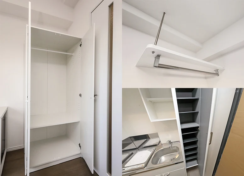 クローゼット・吊棚等収納