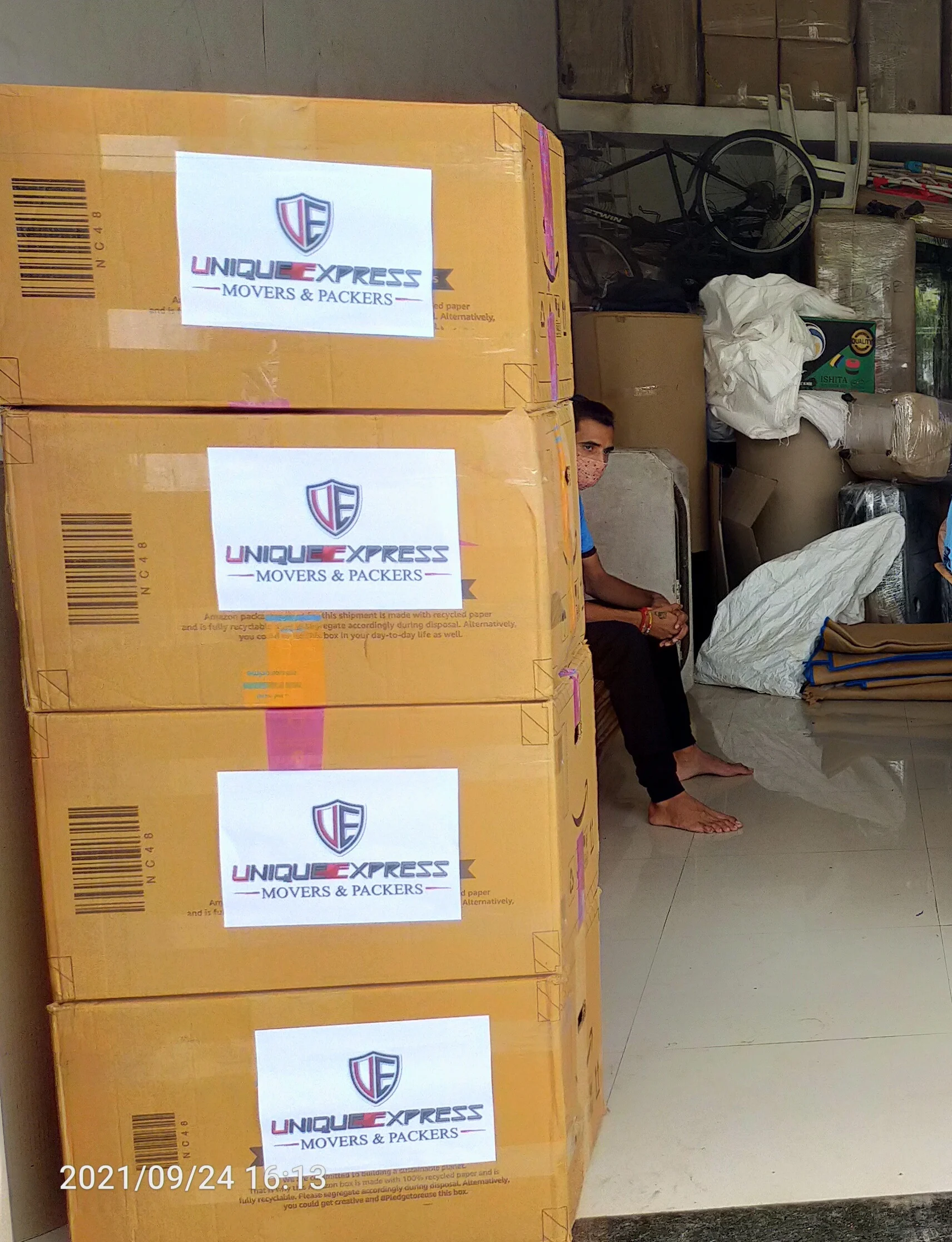 Unique Express Packers and Movers packaging Material in Thane