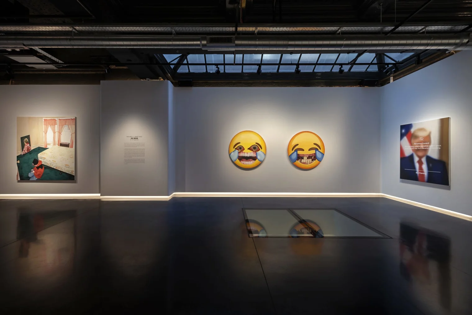 Cursed Emoji No. 1. Oil on - The Art of Mauro C. Martinez