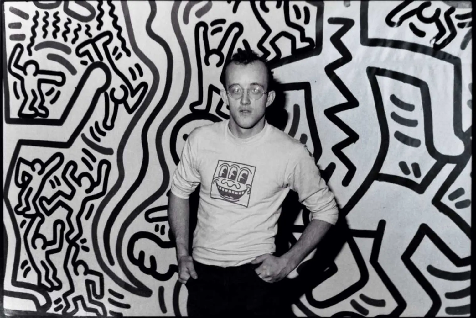 Keith Haring Pop Art Keith Haring Painting Keith Haring Wall Art Keith  Haring Artwork graffiti art