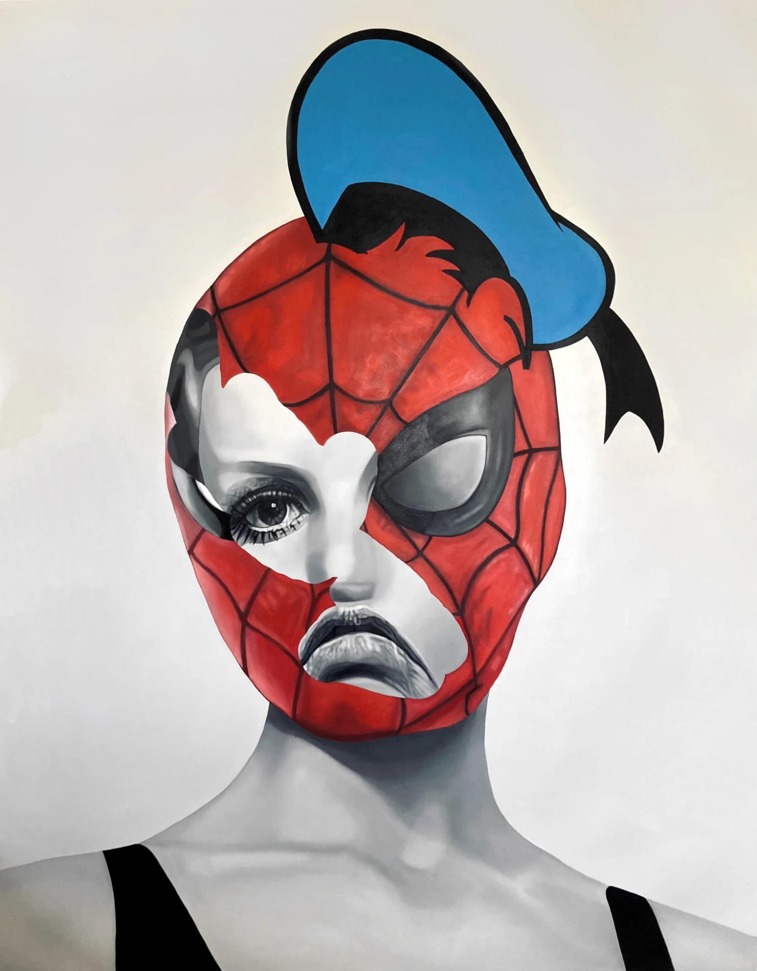 版画 Teiji Hayama INFLUENCERS Japanese Artist Teiji Hayama Distorts Pop Icons In Uncanny