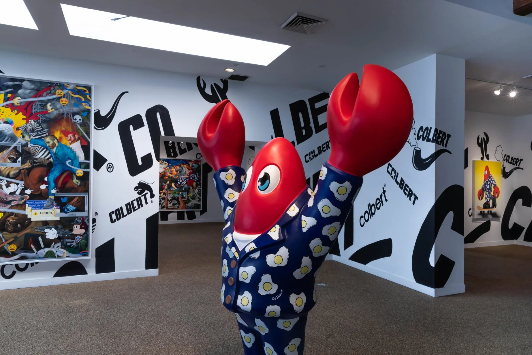 Philippe Colbert Philip Colbert at Frieze LA - Hunt Paintings - Unit