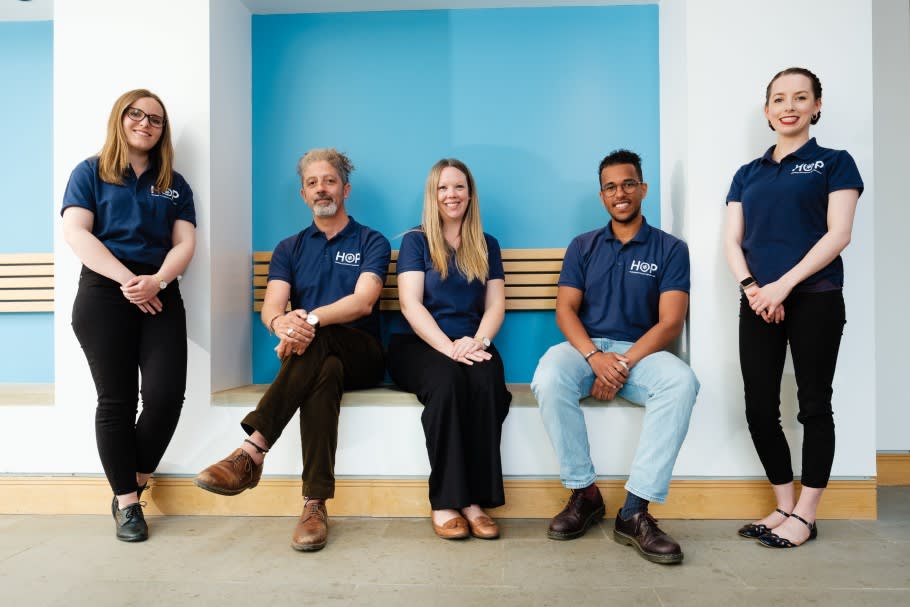 Image of the HOP (Humber Outreach Project) team