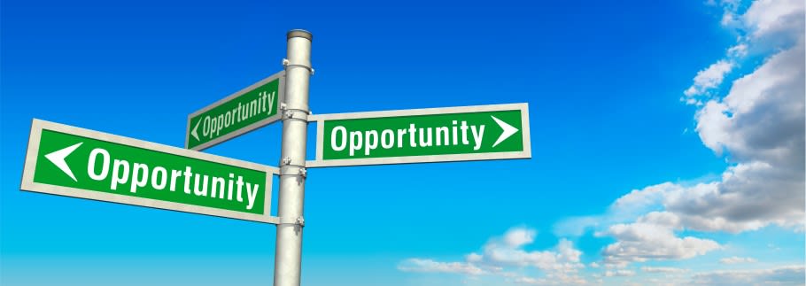 road signs with opportunity written on it road signs with opportunity written on it