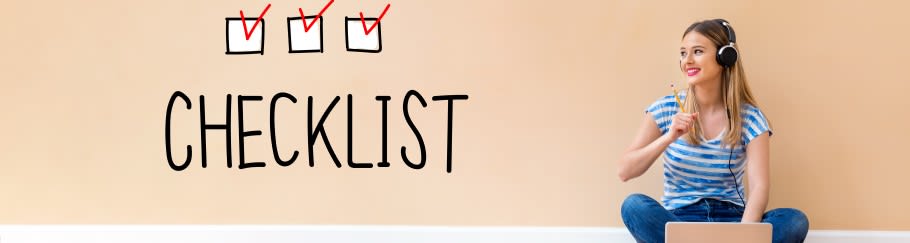 Image of a student exploring universities and looking at league tables