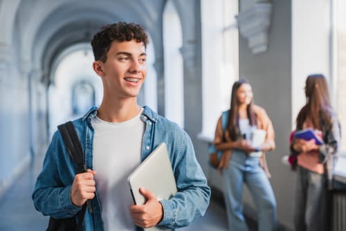 Support for students illustration
