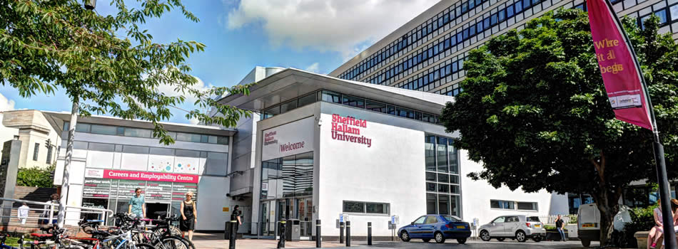 Sheffield Hallam University logo
