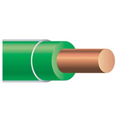 WTFN18SOLGNC 18AWG 1C 500' COIL SOLID GREEN BUILDING WIRE TFN 600V