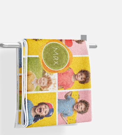 Design towels online with free design templates