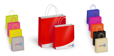 Bolsas de papel personalizadas, Bolsas impresas con logo