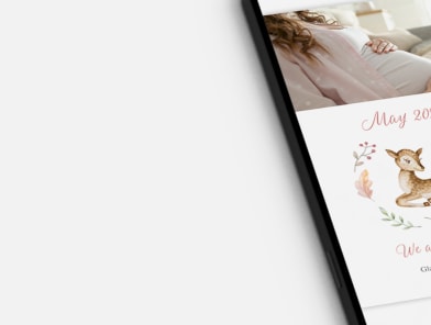 Online baby announcements cheap