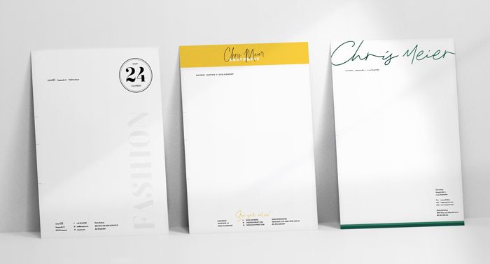 Creează hârtie cu antet online cu șabloane gratis în Online-Editor