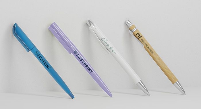 Design ballpoint pens online with free templates!