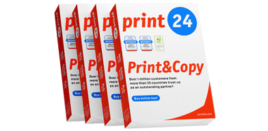 Print24 Printerpapier Kopieerpapier 2000 Vellen 4 X 500 A4 80g A4 80g Premium Wit Testwinnaar Pefc 1082317566