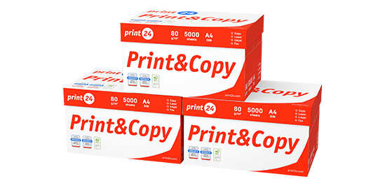 carta per stampante e fotocopiatrice print24 – set da 3 confezioni doppie con 15000 fogli per stampe efficienti e di alta qualità in ufficio e home office